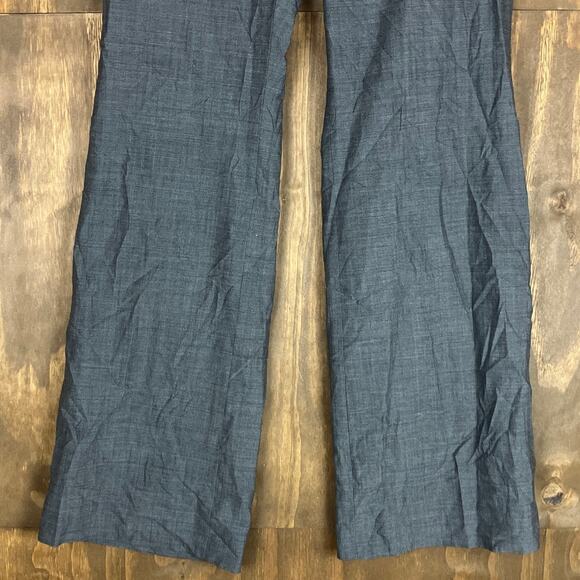 Banana Republic Womens Pants Gray Jackson Fit Wool Blend Lined Stretch 12 - Picture 3 of 12